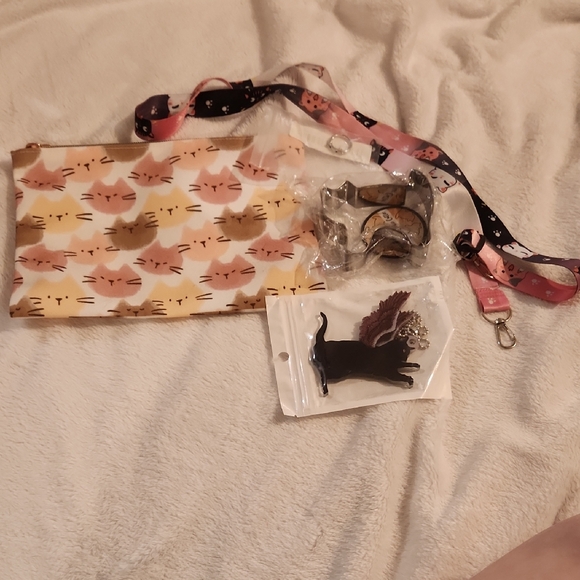 Cat Lady Box Other - Cute Cat-Themed Kids Accessory Set